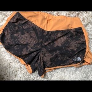 North Face running shorts